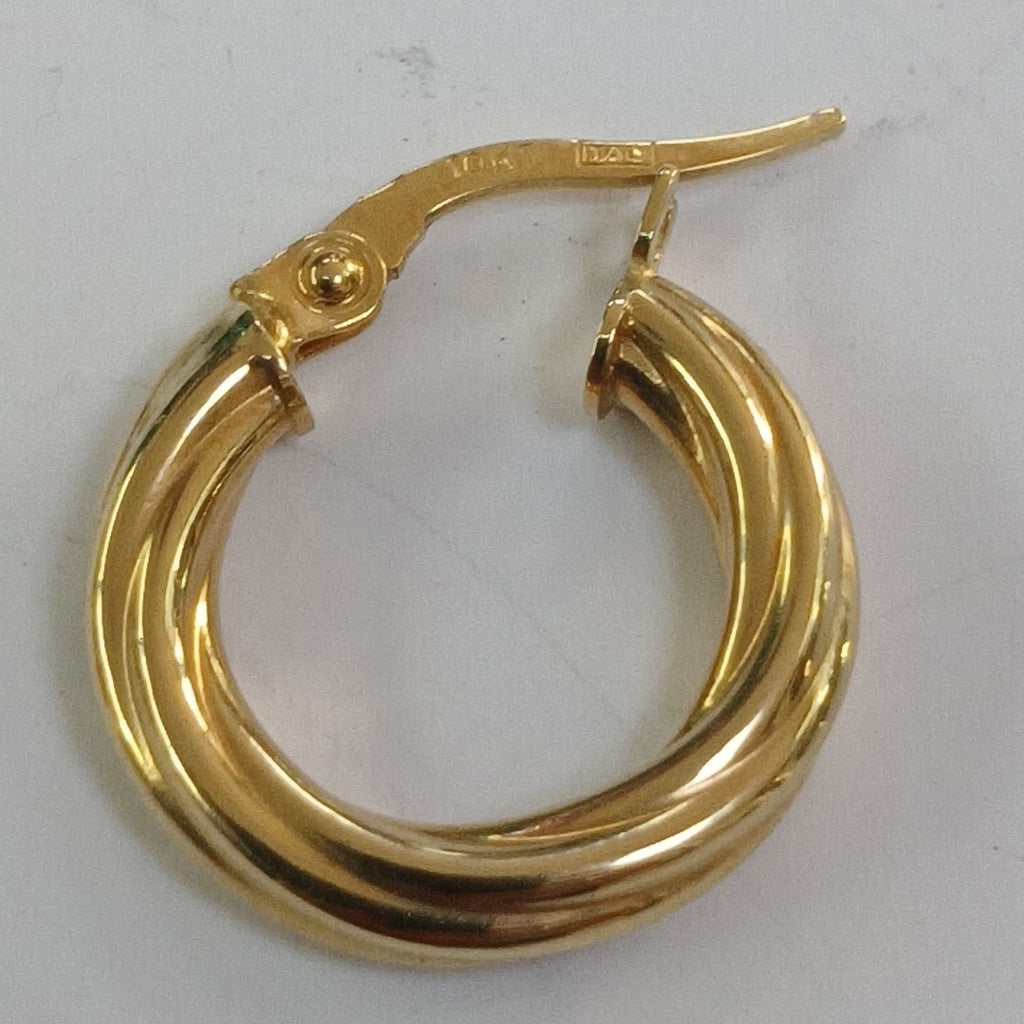 ARRACADAS PAR ORO 10 K 1 GRMS (SEMINUEVO)