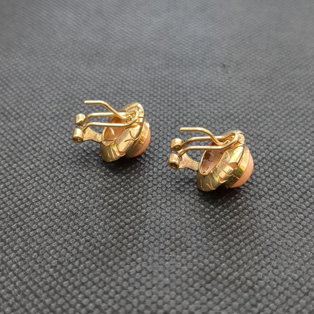 ARETES PAR ORO 10 K 5,10 GRMS (SEMINUEVO)