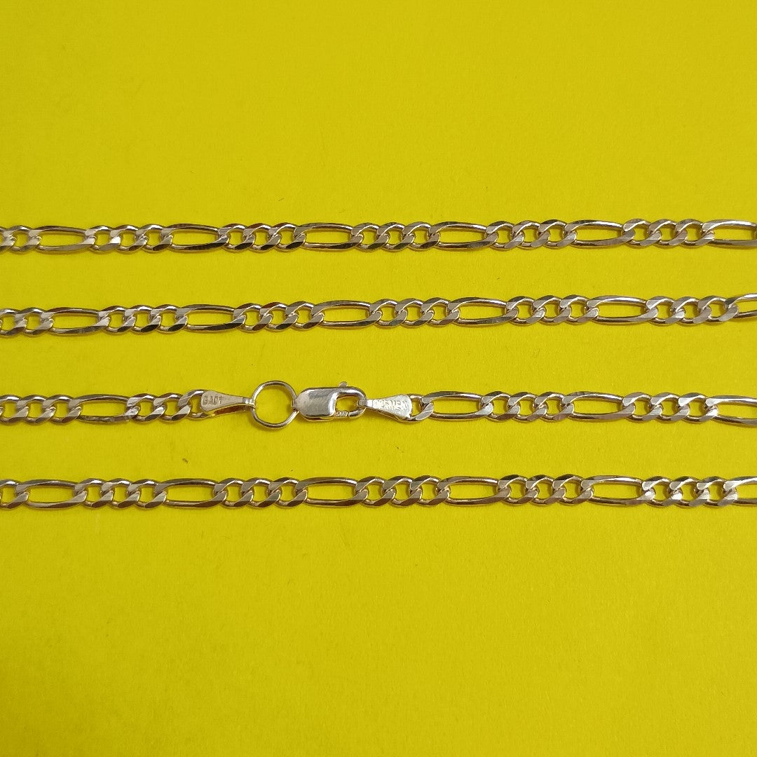 CADENA TEJIDO 3X1 PLATA .925 55 CM 7.5 GR (NUEVO)