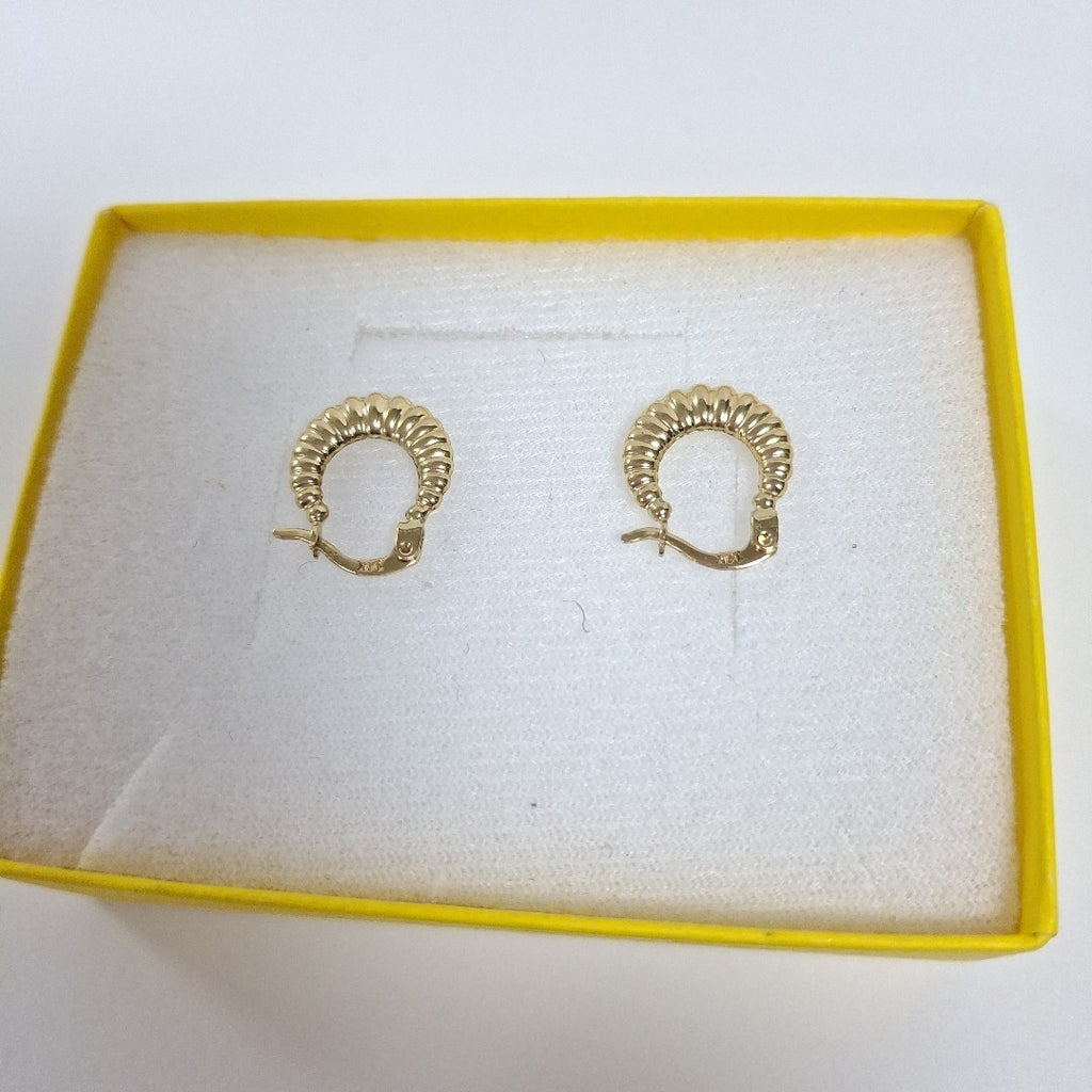 ARRACADAS ORO 14K 1.1 (NUEVO)