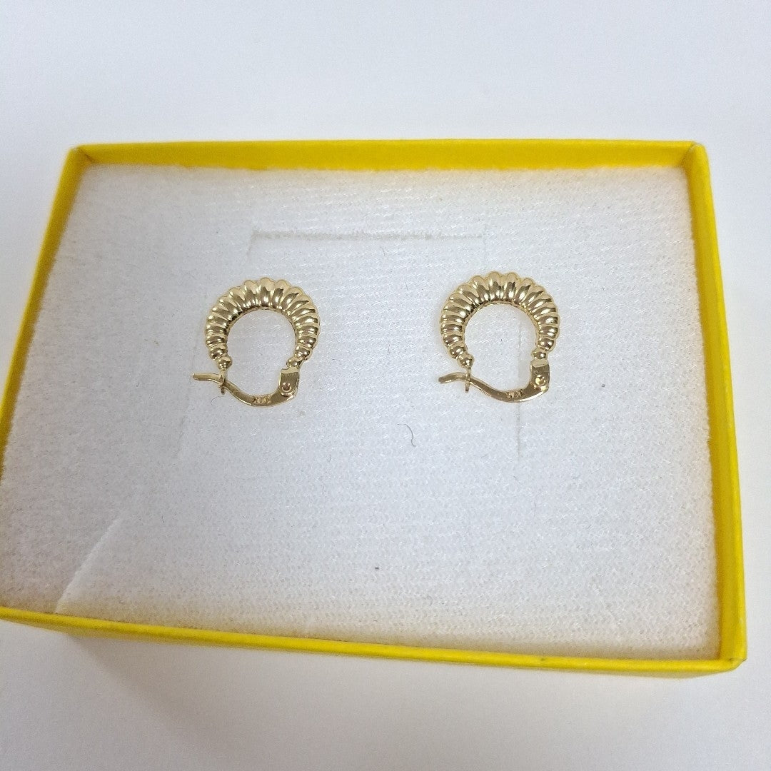 ARRACADAS ORO 14K 1.1 (NUEVO)