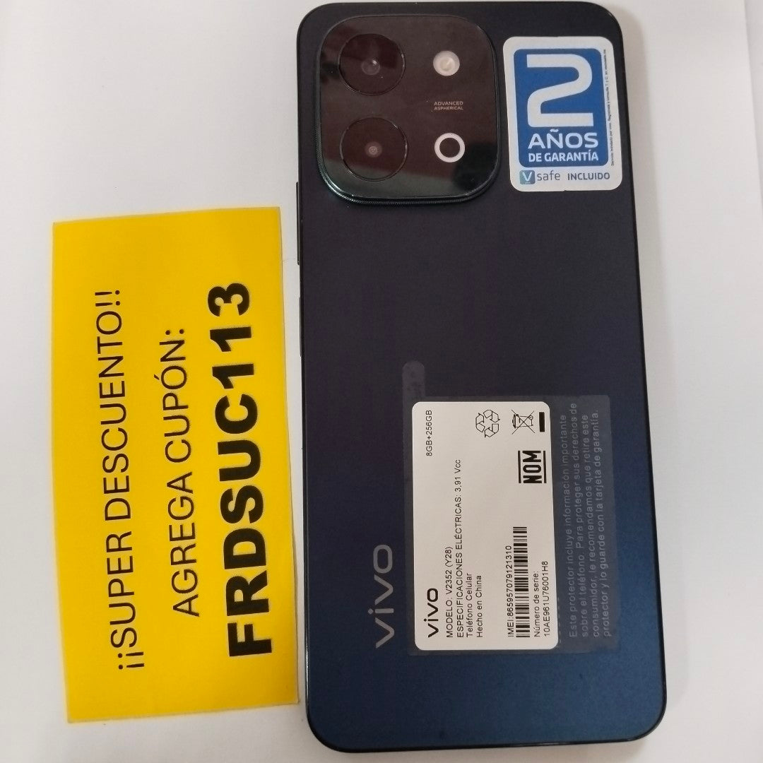 CELULAR VIVO Y28 V2352 256 GB 8 GB RAM (SEMINUEVO)