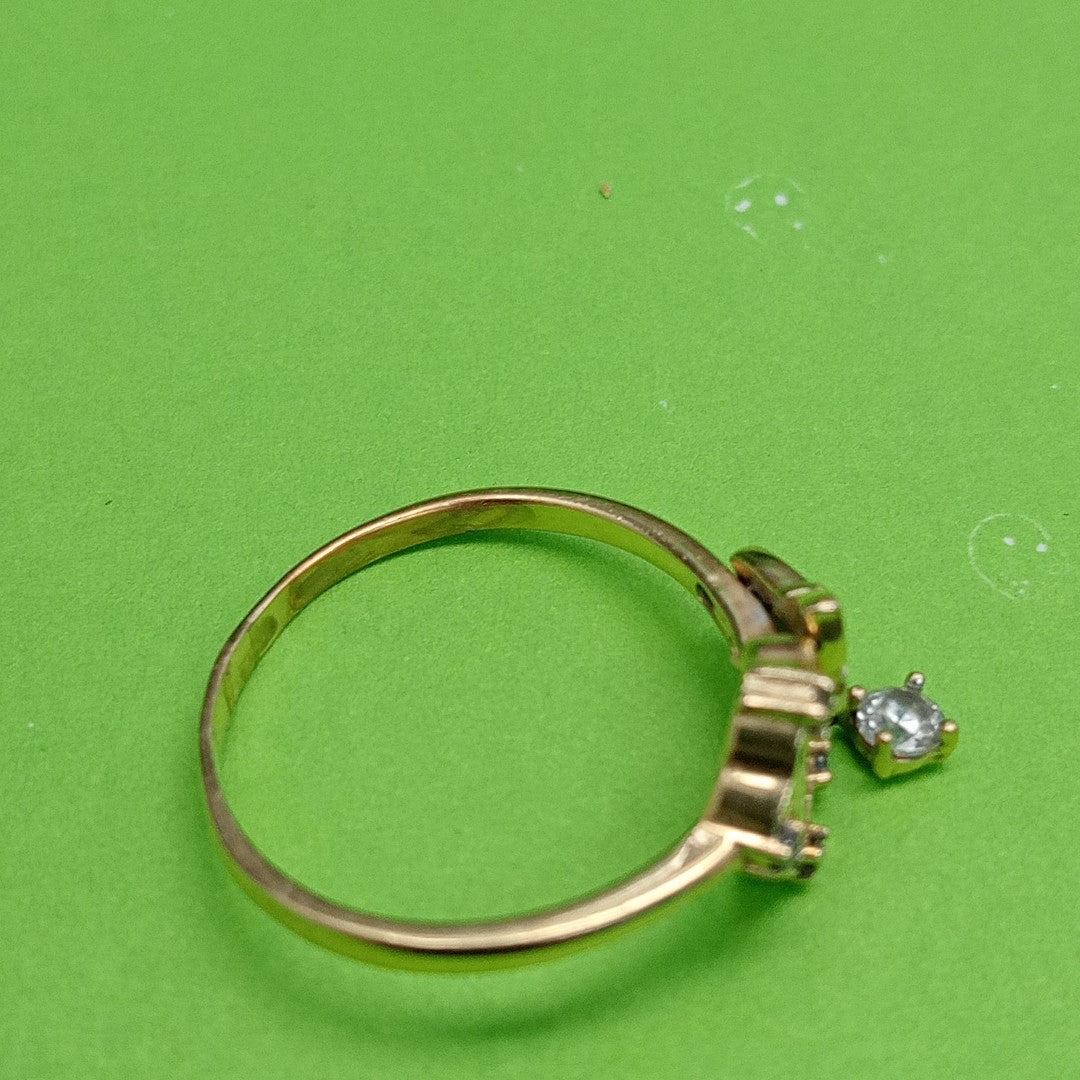 ANILLO CONMEMORATIVO ORO 10 K 2,00 GRMS (SEMINUEVO)