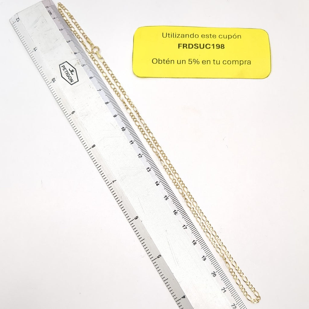 CADENA ORO 10 K 2,90 GRMS (SEMINUEVO)