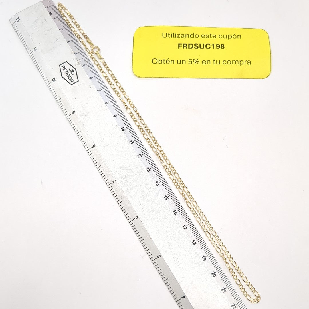 CADENA ORO 10 K 2,90 GRMS (SEMINUEVO)
