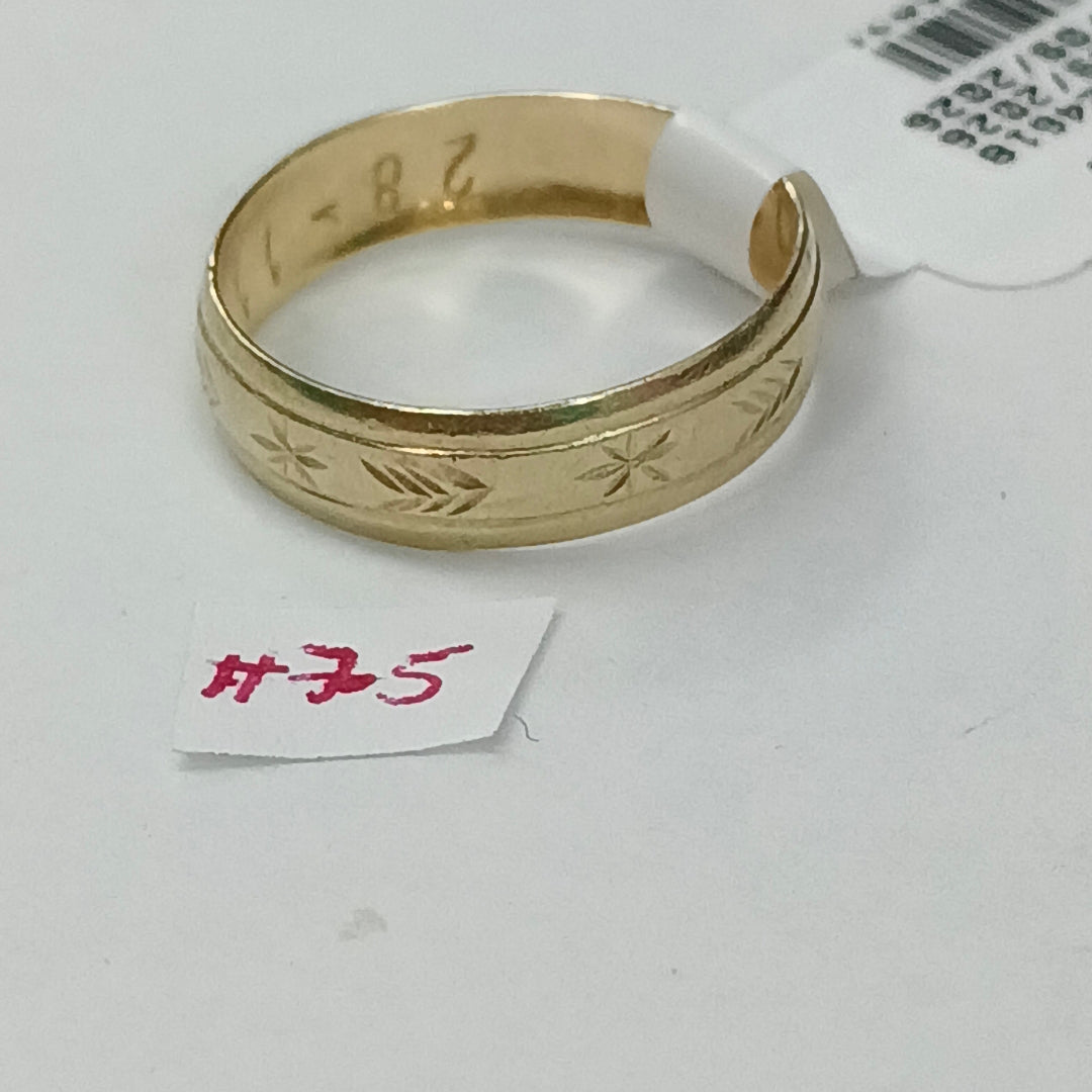 ARGOLLA ORO 10 K 1,30 GRMS (SEMINUEVO)
