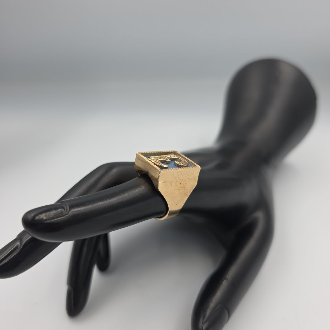 ANILLO ORO 8 K 16.6 GRMS (SEMINUEVO)