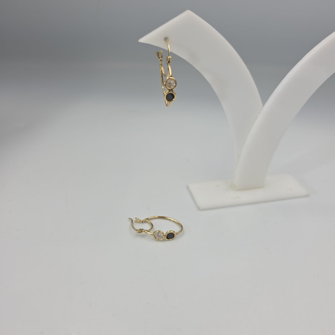 ARETES PAR ORO 10 K 2 GRMS (SEMINUEVO)