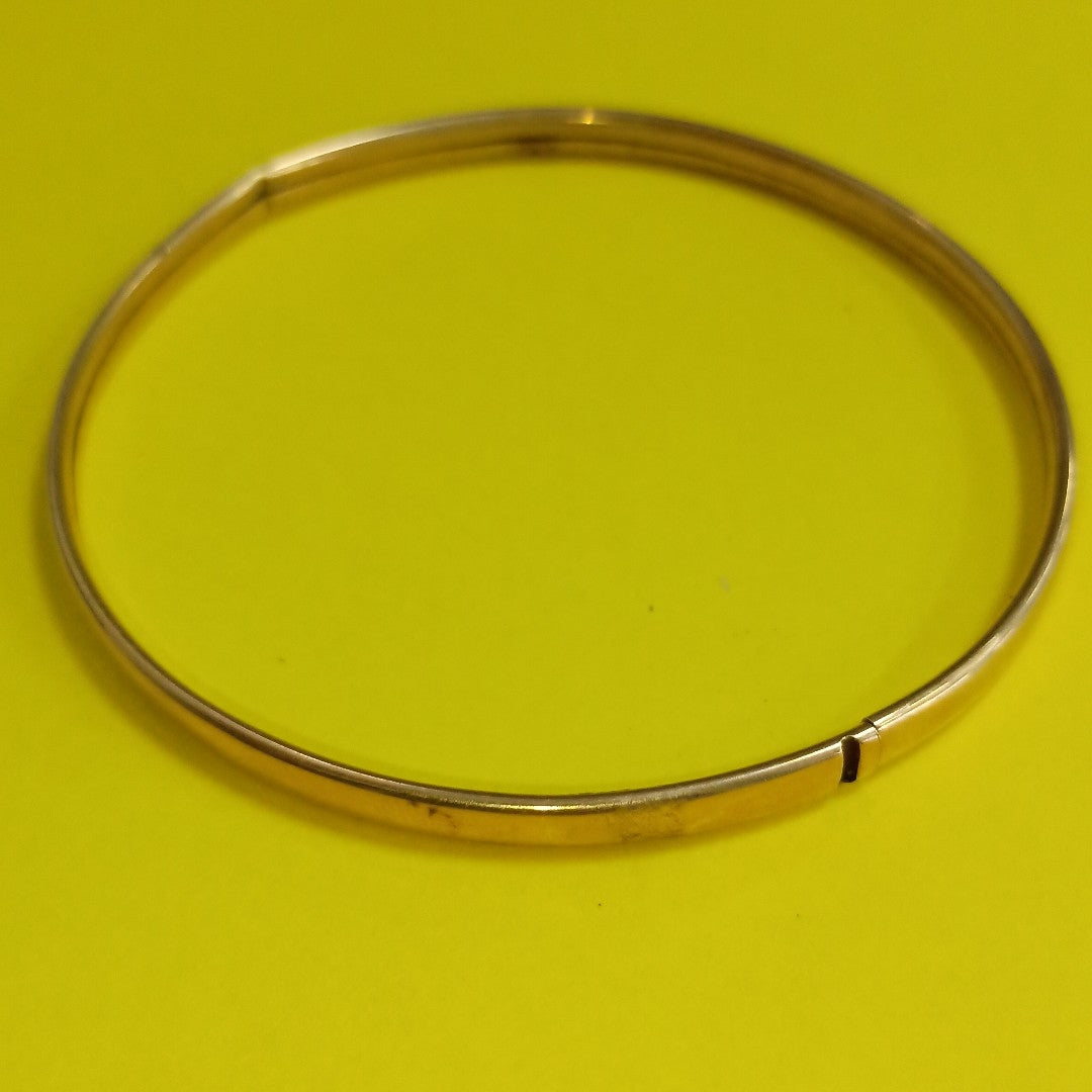PULSERA RIGIDA ORO 8 K 5.8 GRMS (SEMINUEVO)