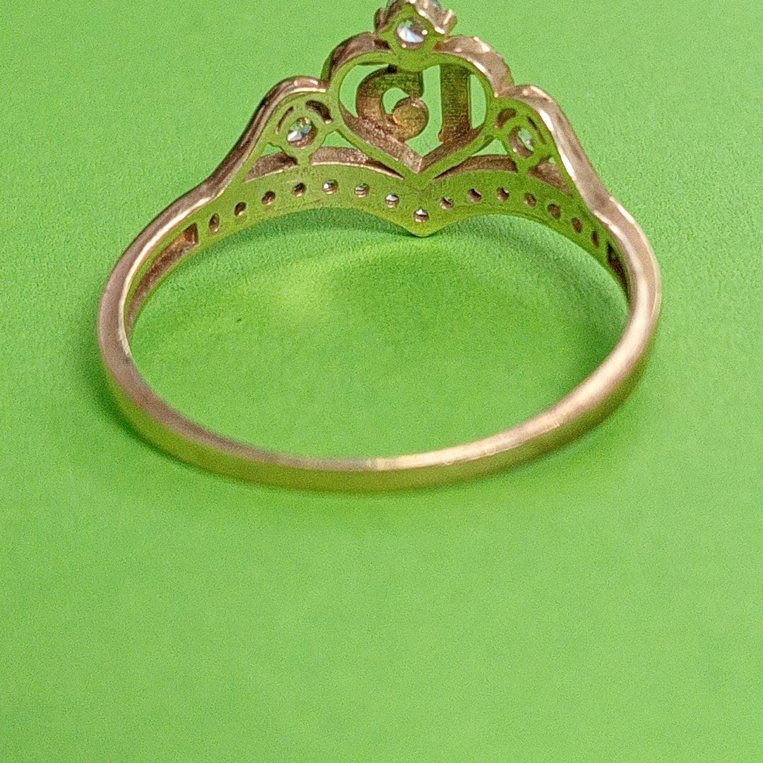ANILLO CONMEMORATIVO ORO 10 K 1.6 GRMS (SEMINUEVO)