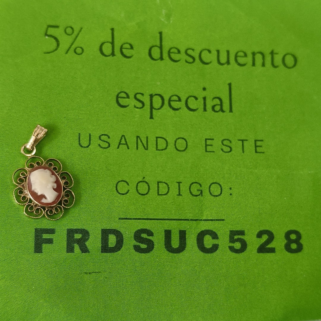 DIJE ORO 14 K 0,80 GRMS (SEMINUEVO)