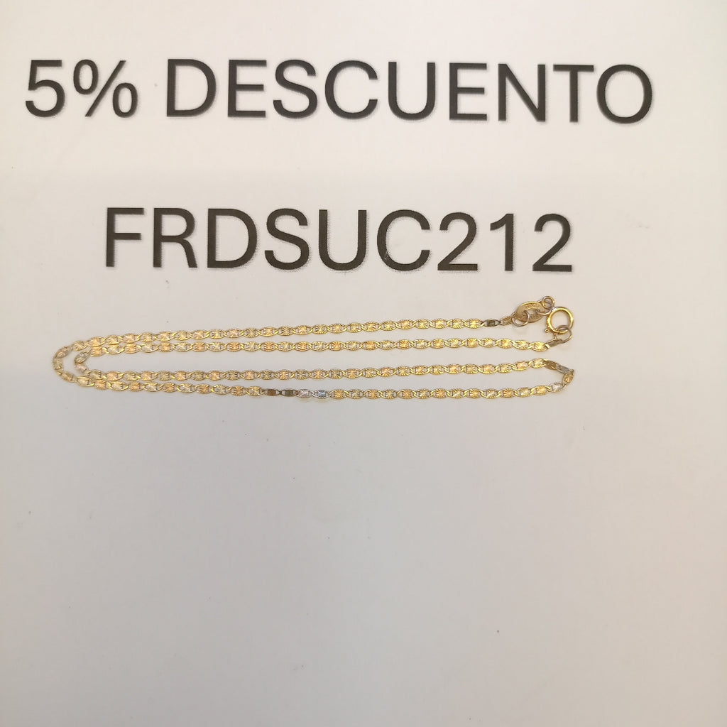 CADENA ORO 10 K 1,50 GRMS (SEMINUEVO)