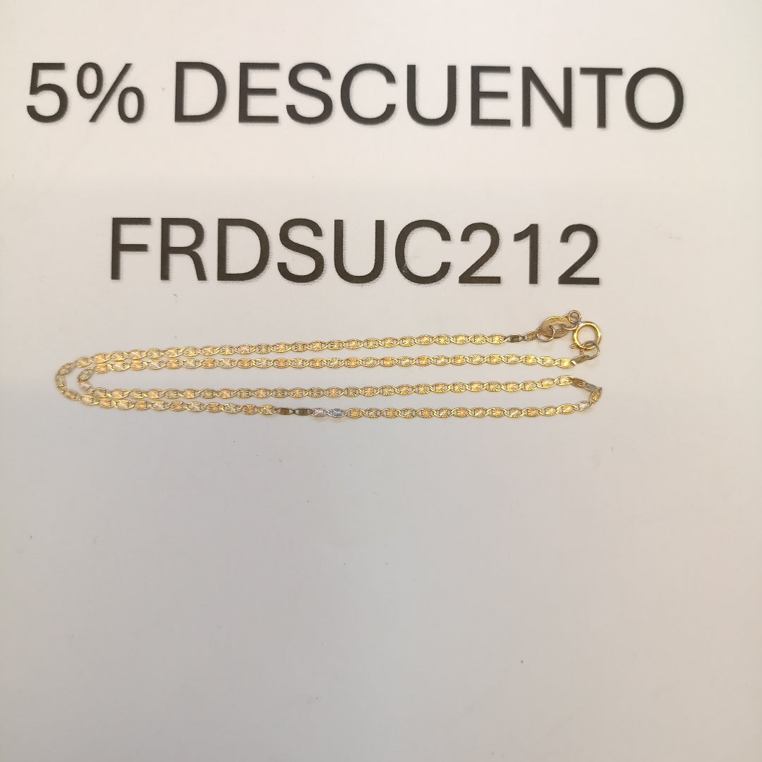 CADENA ORO 10 K 1,50 GRMS (SEMINUEVO)