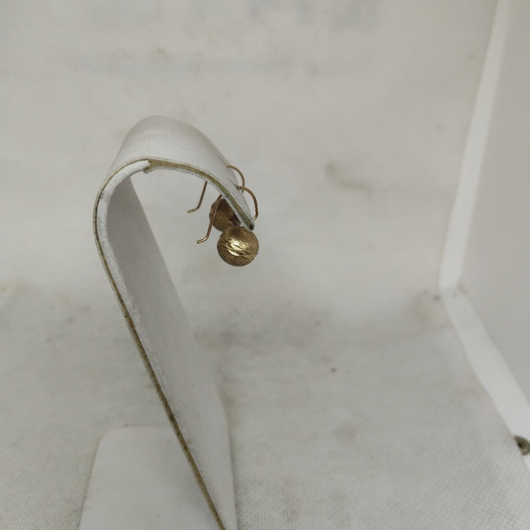 ARETES PAR ORO 10 K 1,50 GRMS (SEMINUEVO)