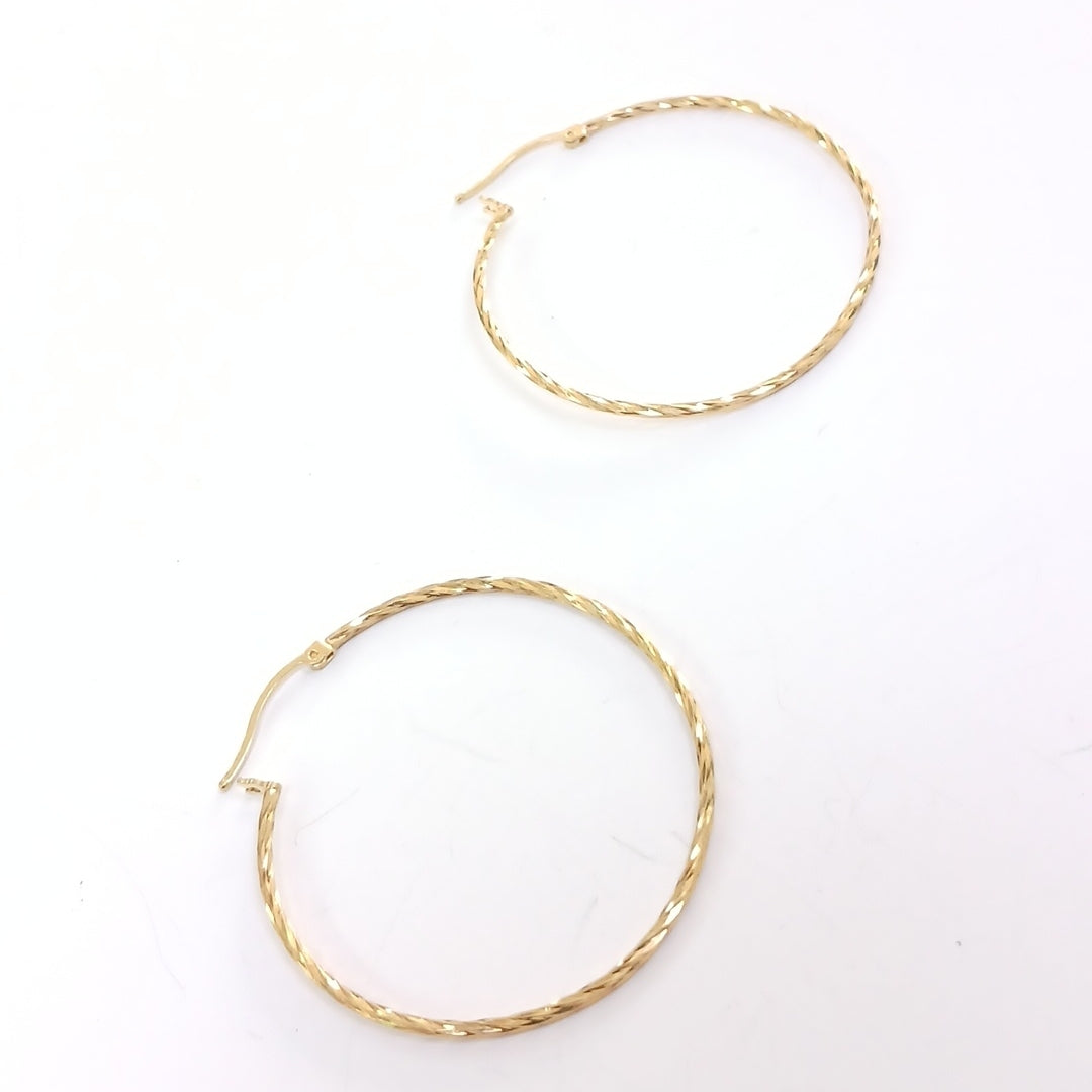 ARRACADAS PAR ORO 10 K 2.3 GRMS (SEMINUEVO)