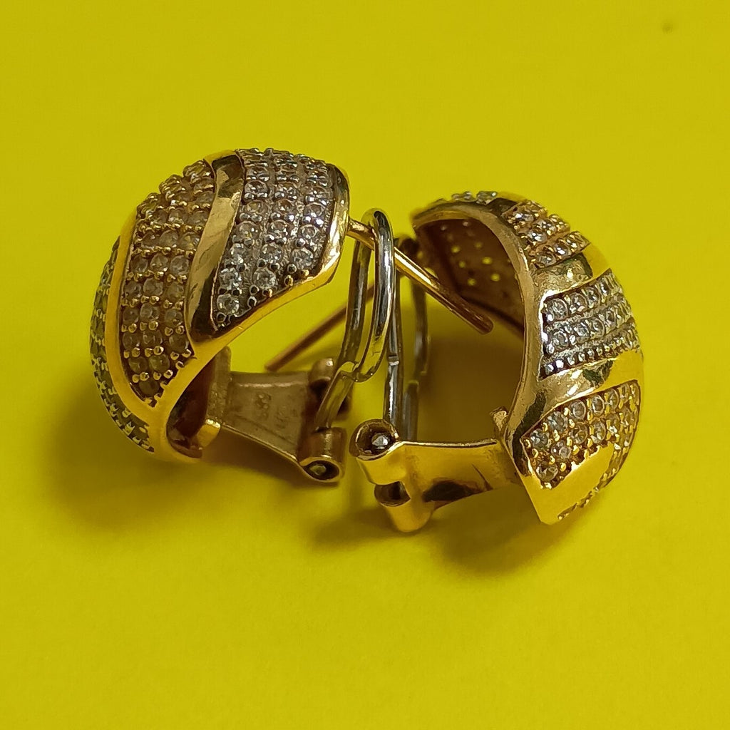 ARETES PAR ORO 14 K 6 GRMS (SEMINUEVO)