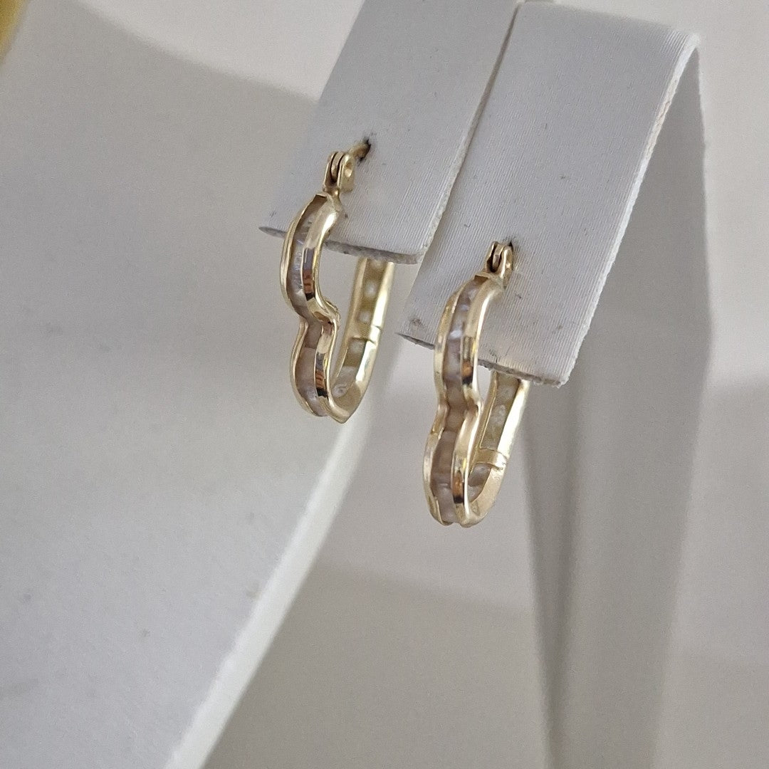 ARRACADAS PAR ORO 10 K 2,00 GRMS (SEMINUEVO)
