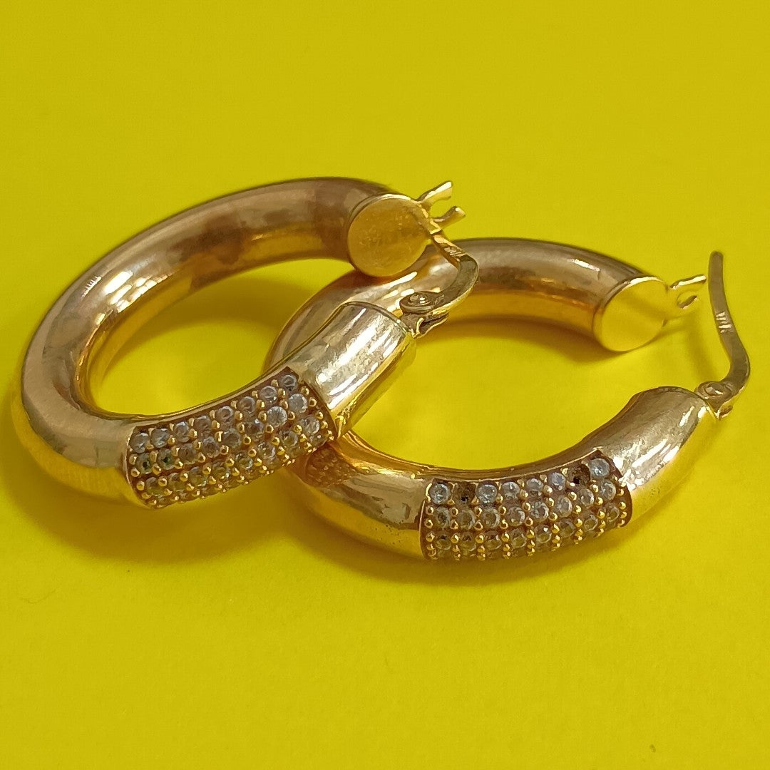 ARETES PAR ORO 10 K 4.5 GRMS (SEMINUEVO)