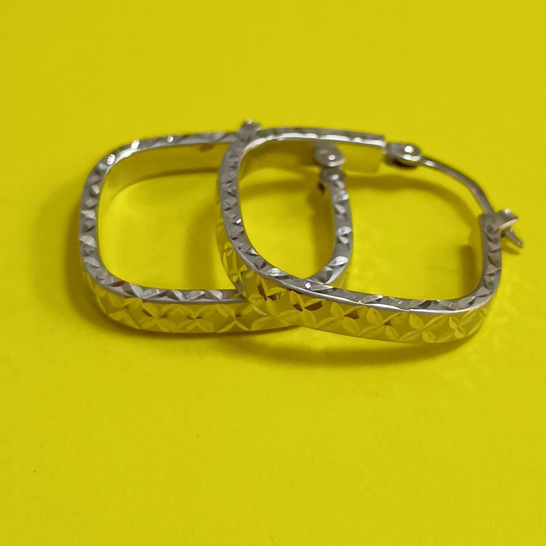 ARRACADAS PAR ORO 14 K 2.4 GRMS (SEMINUEVO)