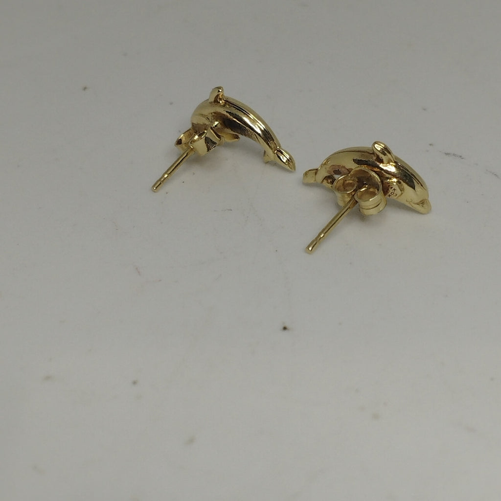 BROQUELES PAR ORO 14 K 1,20 GRMS (SEMINUEVO)