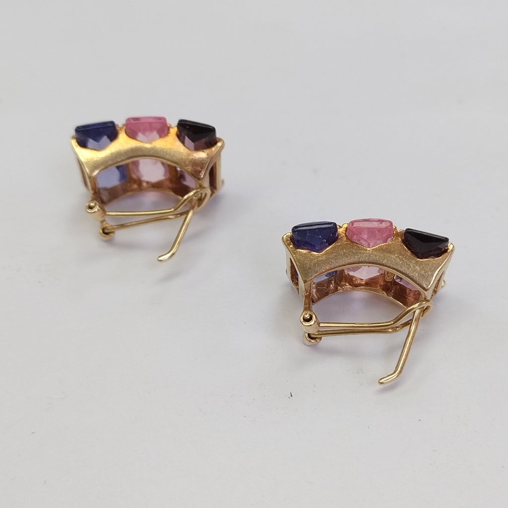 ARETES PAR ORO 10 K 7,00 GRMS (SEMINUEVO)