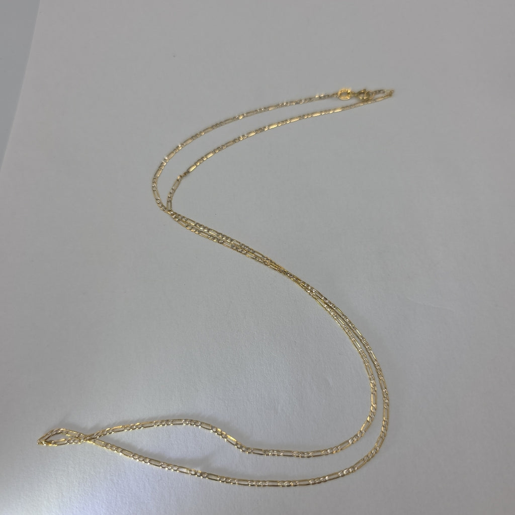 CADENA ORO, RODIADO 14 K 2.1 GRMS (SEMINUEVO)