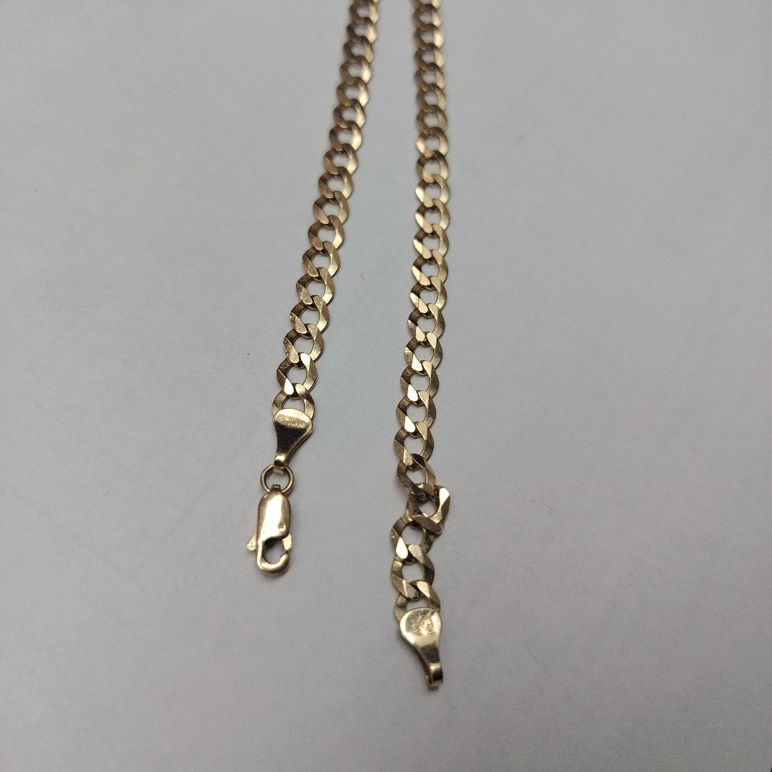 CADENA, CRUCIFIJO ORO 10 K 15.2 GRMS (SEMINUEVO)
