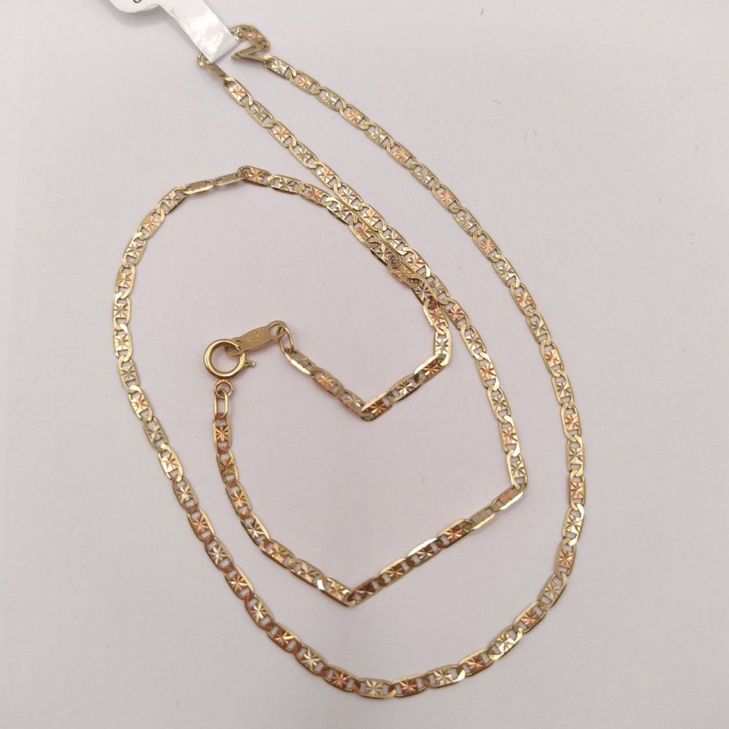 CADENA ORO COMBINADO 10 K 2.6 GRMS (SEMINUEVO)