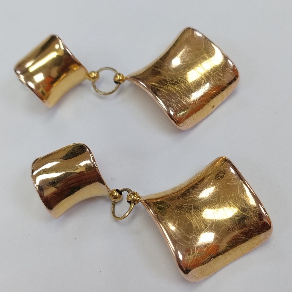 ARETES PAR ORO 14 K 10,50 GRMS (SEMINUEVO)