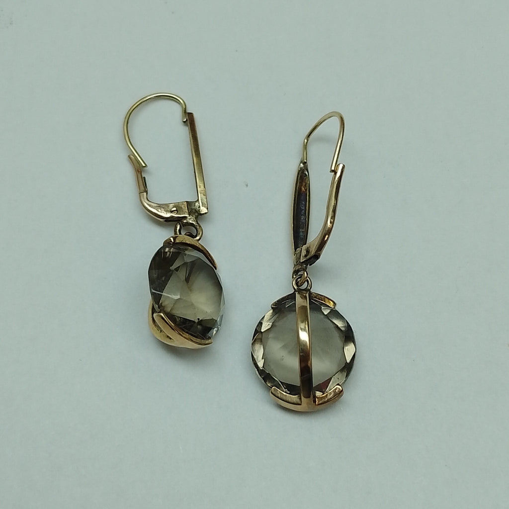 ARETES PAR ORO 8 K 4.4 GRMS (SEMINUEVO)