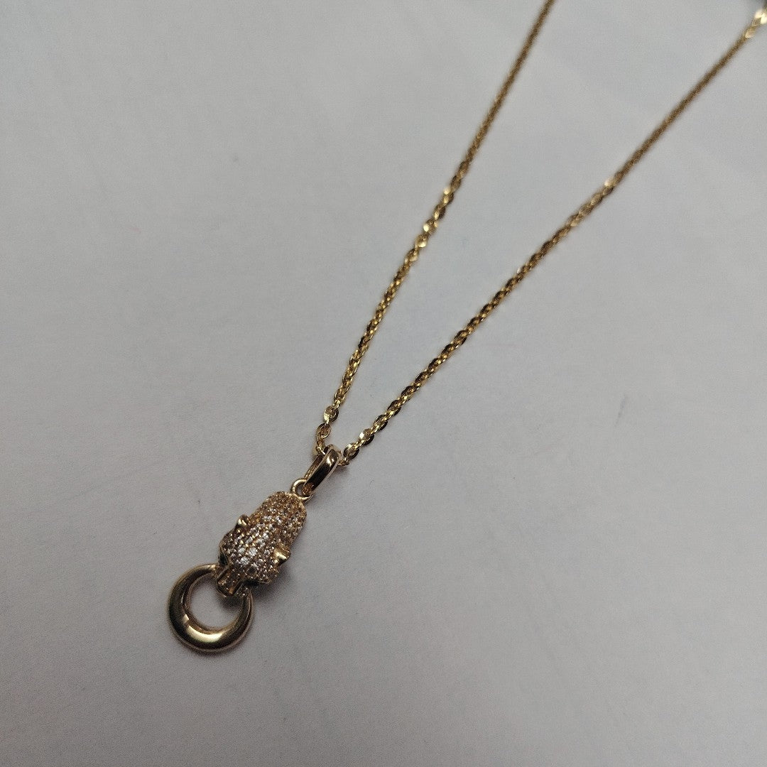 CADENA, DIJE ORO 14 K 5.5 GRMS (SEMINUEVO)