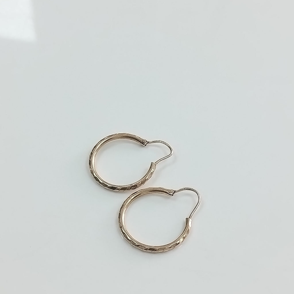 ARRACADAS PAR ORO 14 K 1,60 GRMS (SEMINUEVO)