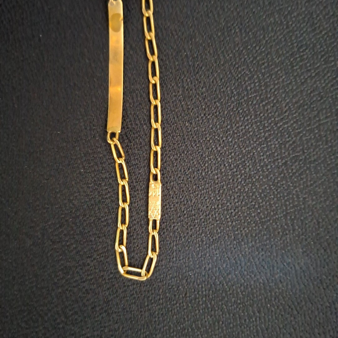 ESCLAVA ORO 14 K 5,10 GRMS (SEMINUEVO)
