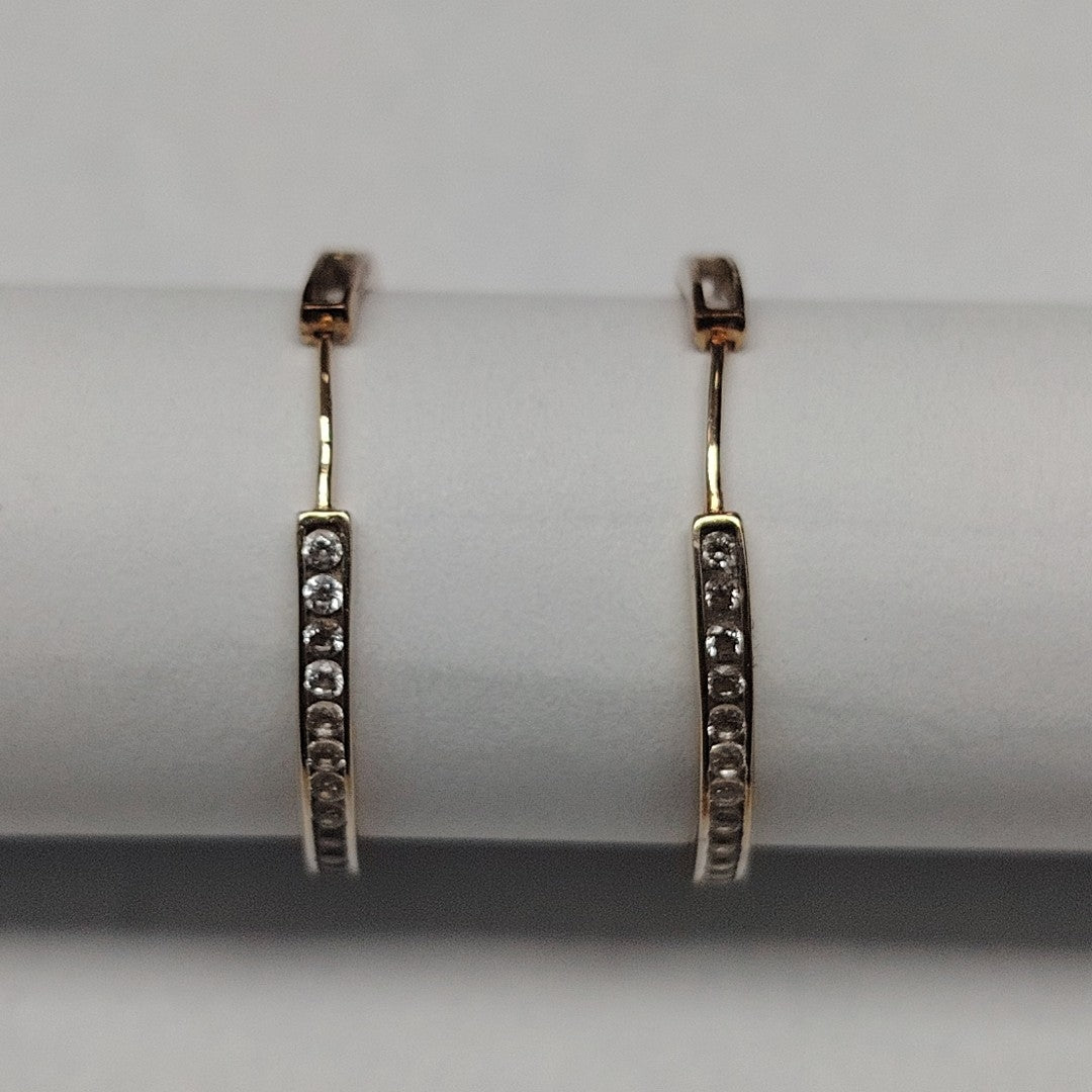 ARRACADAS PAR ORO 10 K 2.2 GRMS (SEMINUEVO)