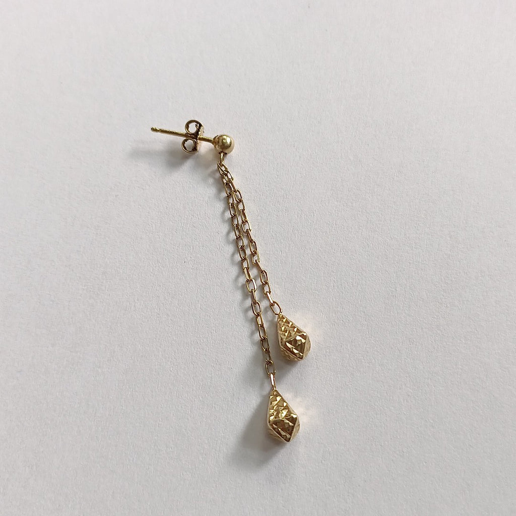ARETES PAR ORO 14 K 2 GRMS (SEMINUEVO)