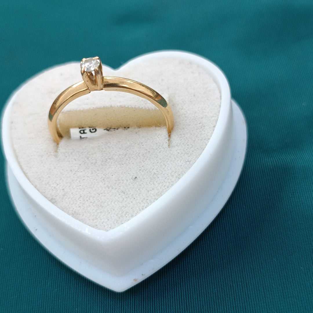 SOLITARIO ORO 18 K 2.5 GRMS (SEMINUEVO)
