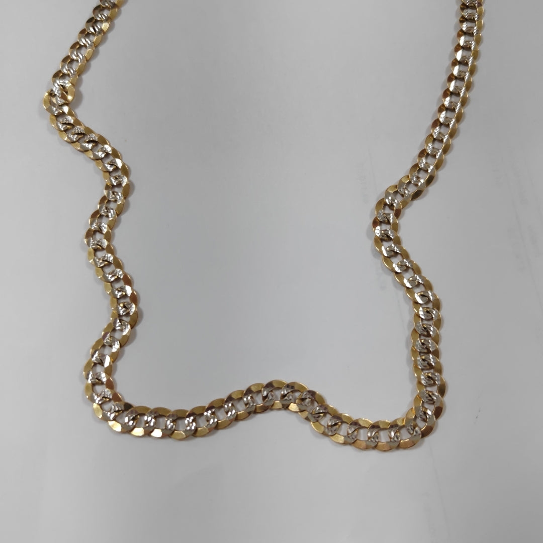 CADENA ORO, RODIADO 14 K 30.8 GRMS (SEMINUEVO)