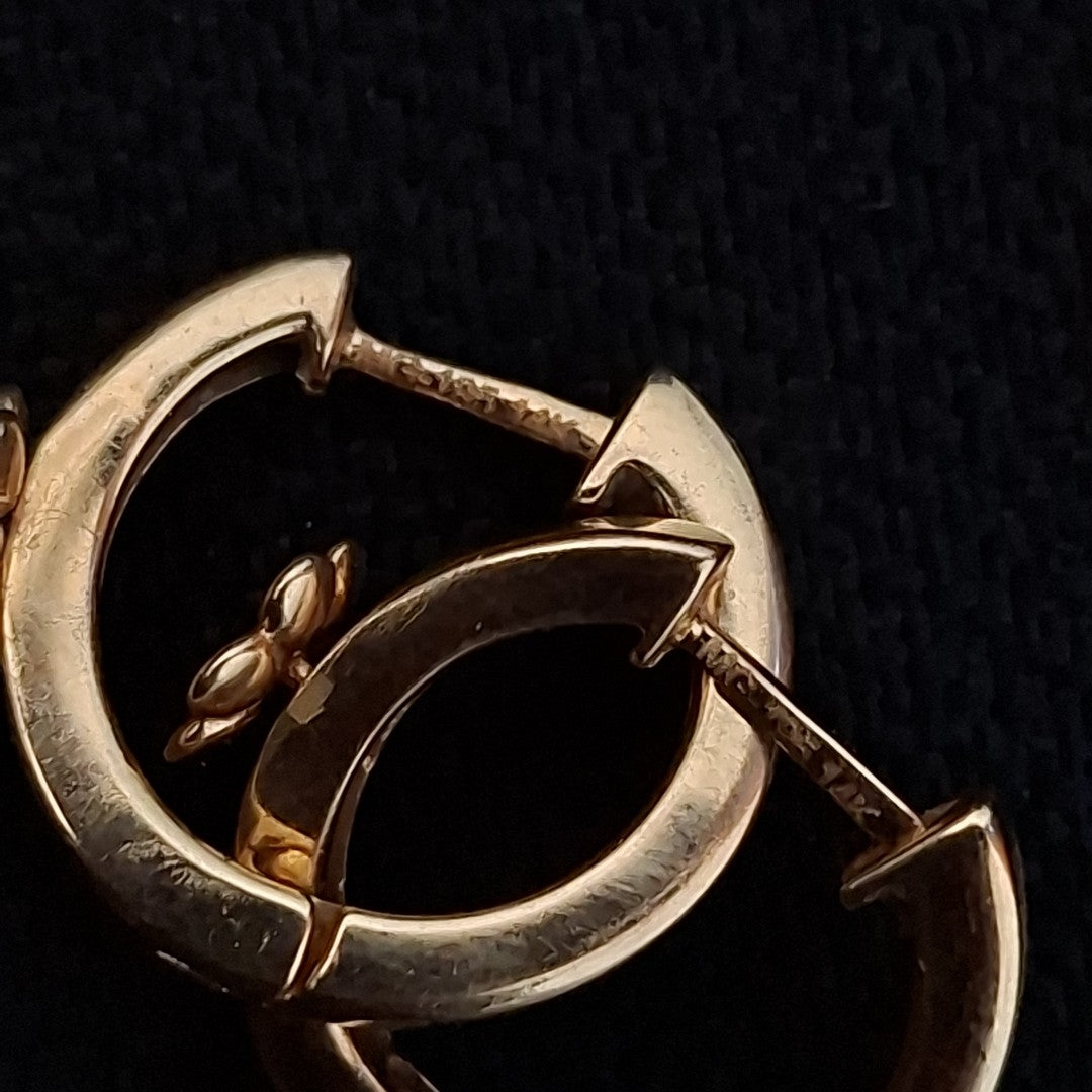 ARRACADAS PAR ORO 14 K 3,70 GRMS (SEMINUEVO)