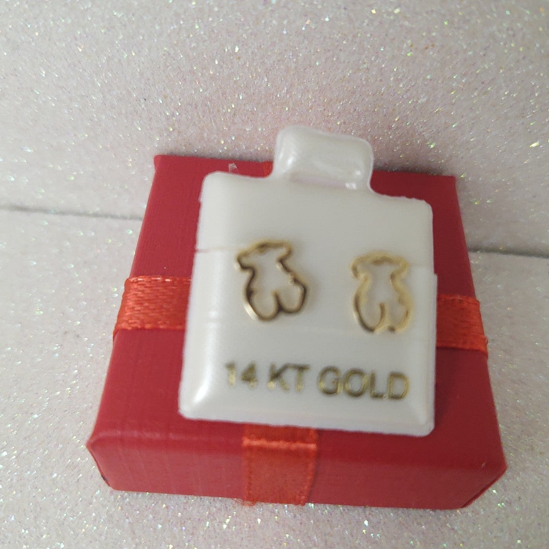 BROQUELES ORO 14K 0.8 (NUEVO)