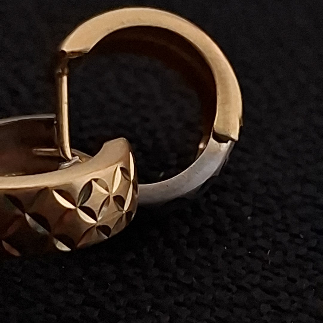 ARRACADAS PAR ORO 14 K 1.3 GRMS (SEMINUEVO)