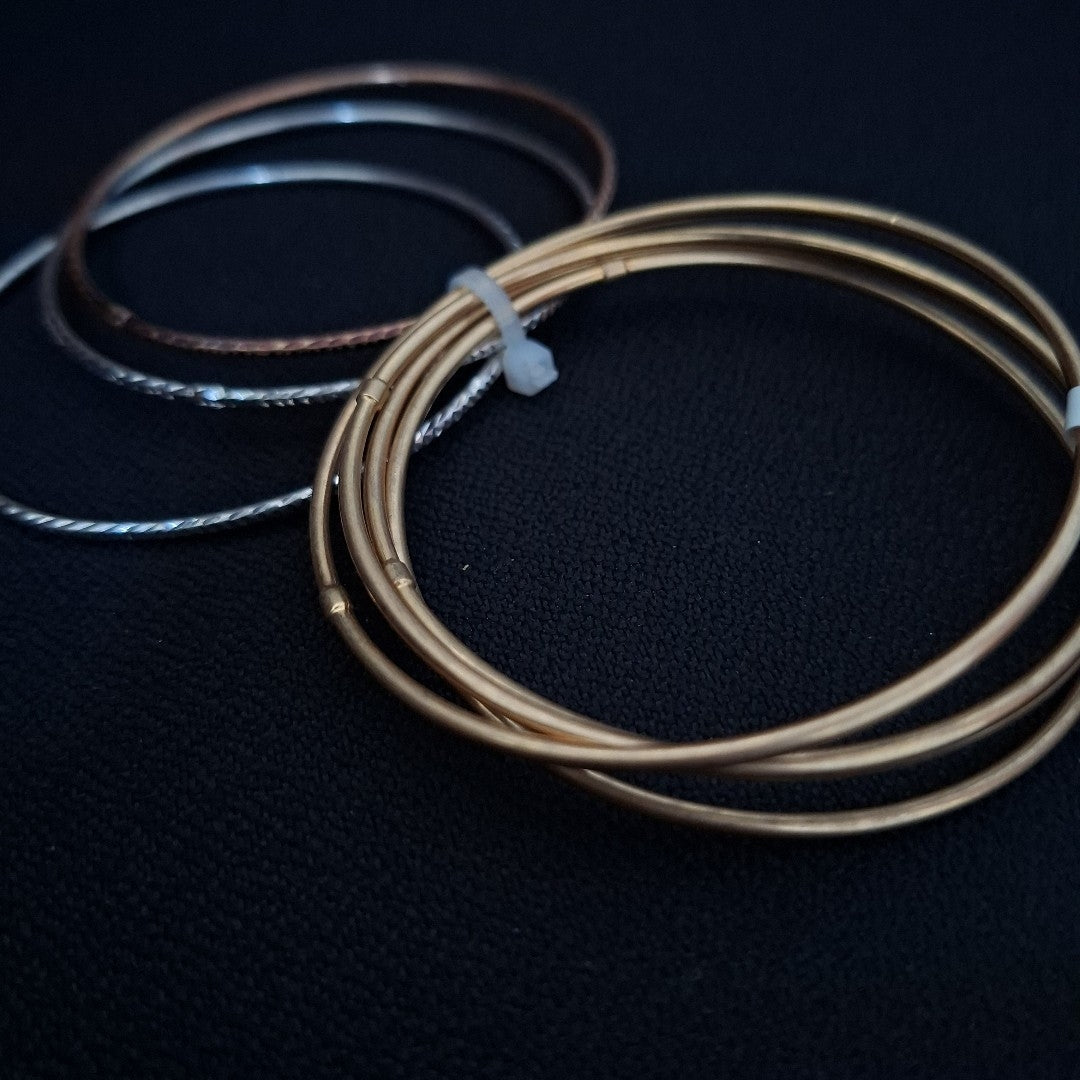 SEMANARIO DE PULSERAS ORO 14 K 15.1 GRMS (SEMINUEVO)