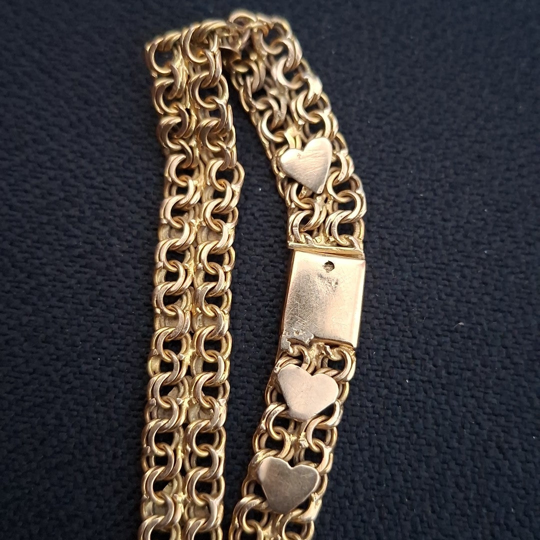 PULSERA ORO 14 K 12.9 GRMS (SEMINUEVO)