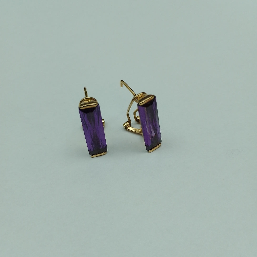 ARETES PAR ORO 10 K 6.2 GRMS (SEMINUEVO)