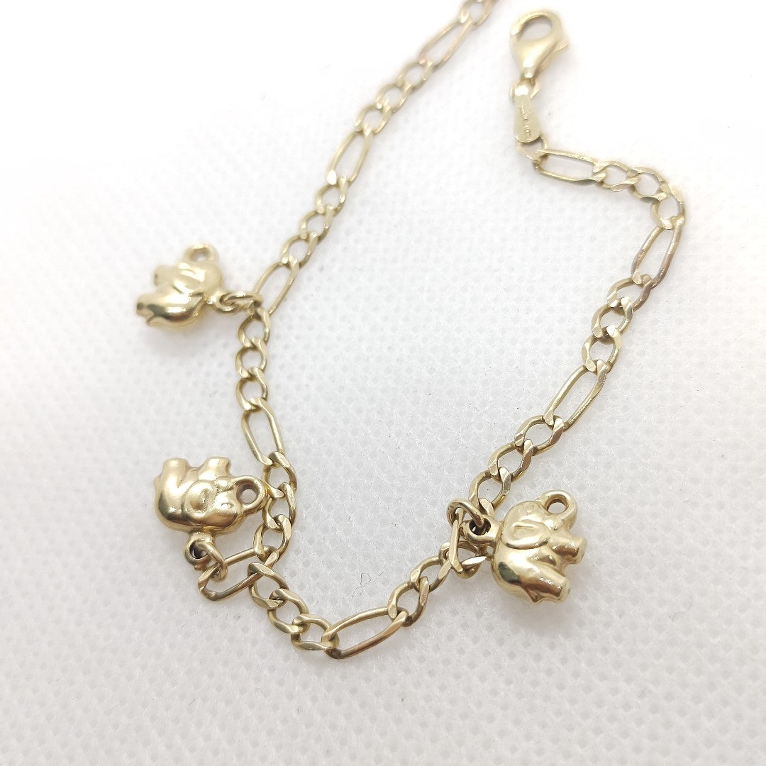 PULSERA ORO 10 K 3.7 GRMS (SEMINUEVO)