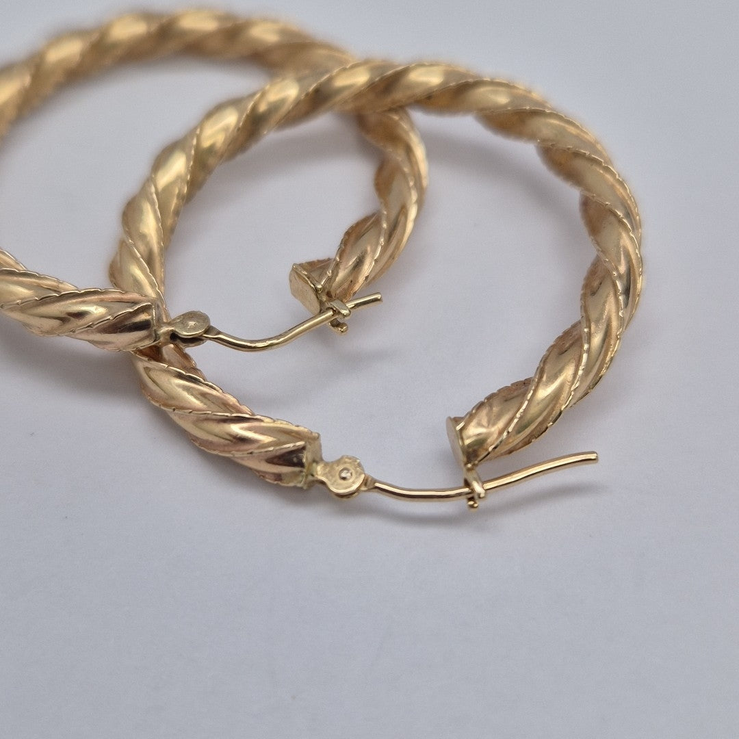 ARRACADAS PAR ORO 14 K 3,10 GRMS (SEMINUEVO)