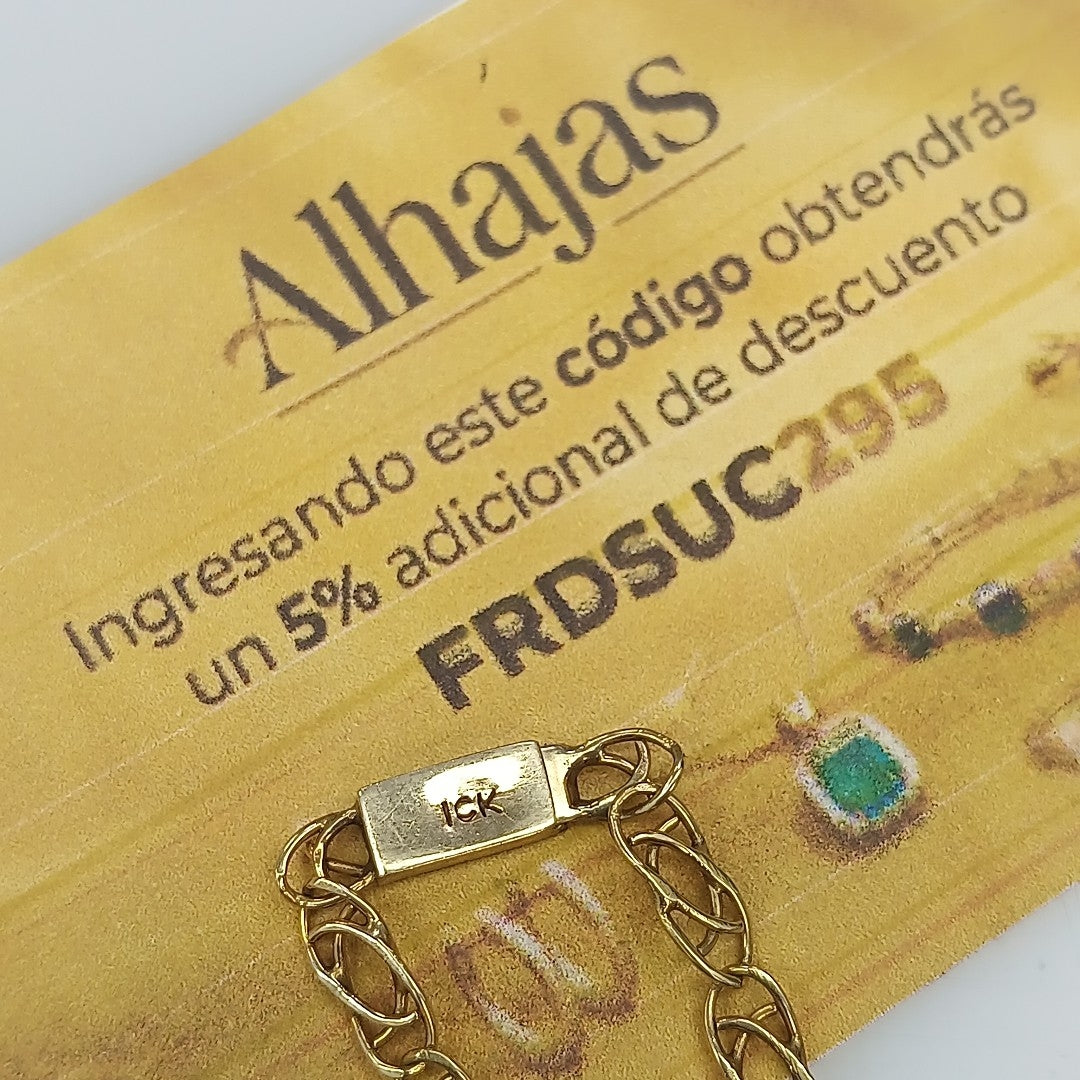 CADENA ORO 10 K 6.8 GRMS (SEMINUEVO)