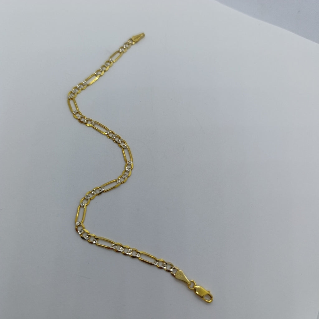 PULSERA 3X1 14K 21 CM 4.6 GR (NUEVO)