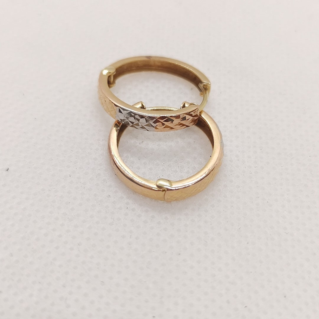 ARETES PAR ORO 10 K 1,60 GRMS (SEMINUEVO)