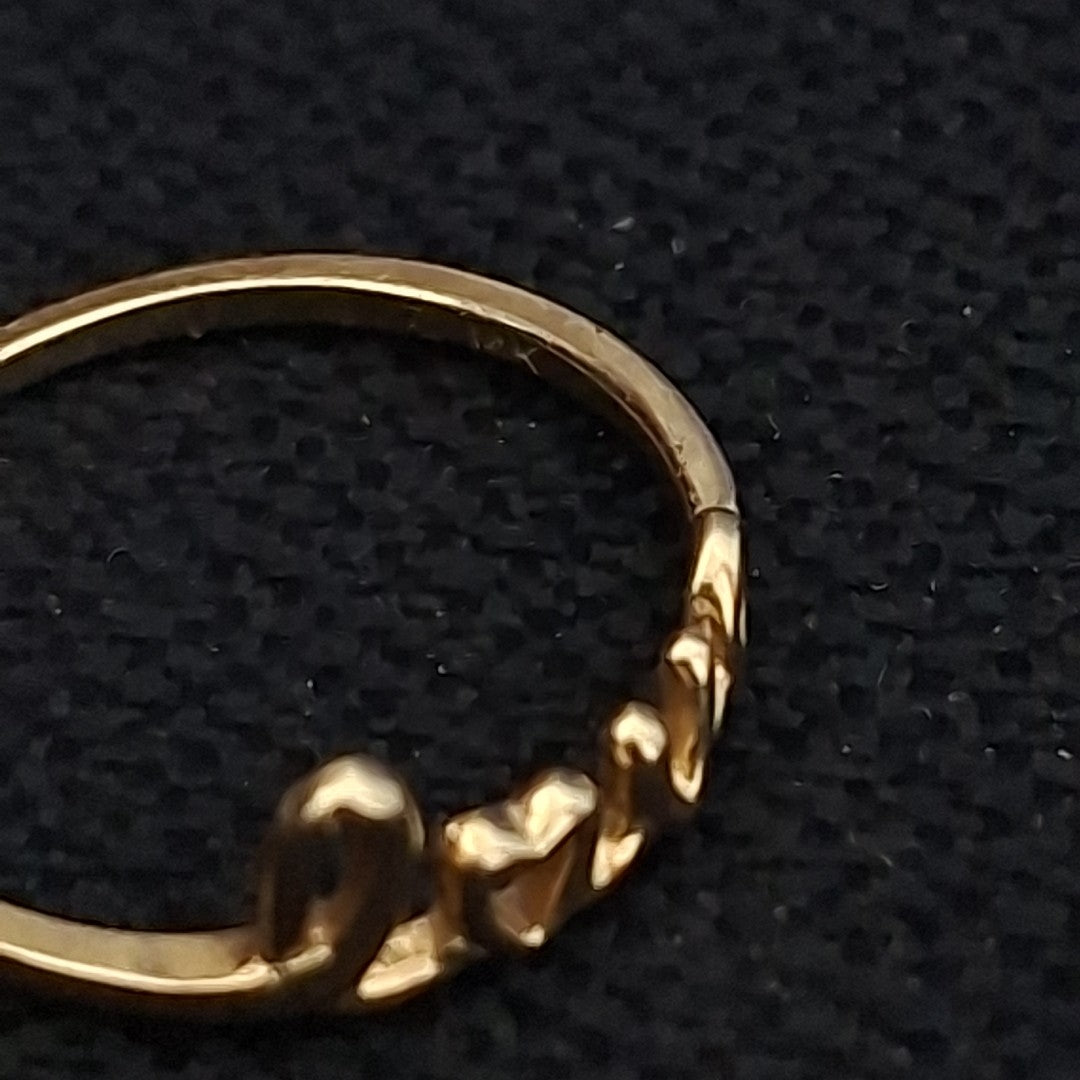 ANILLO ORO 14 K 1,30 GRMS (SEMINUEVO)