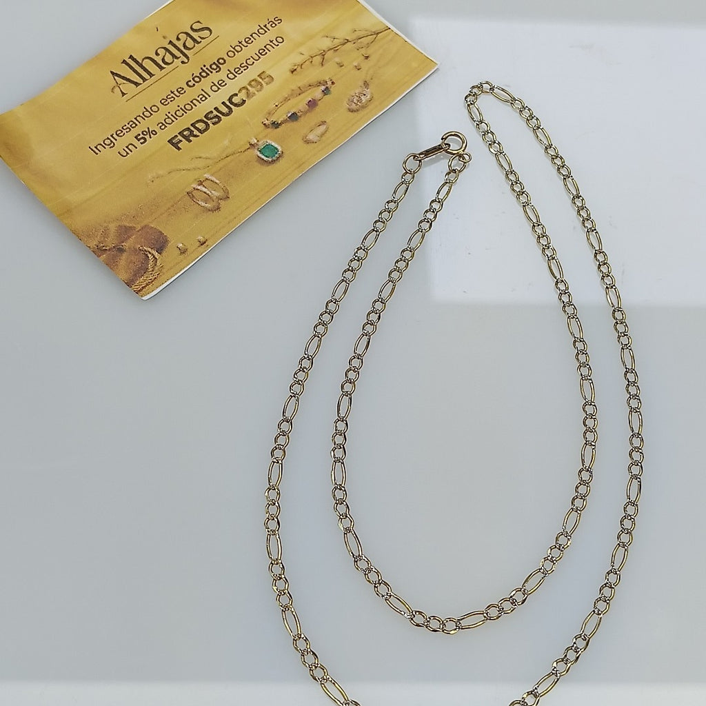 CADENA ORO 14 K 4.7 GRMS (SEMINUEVO)